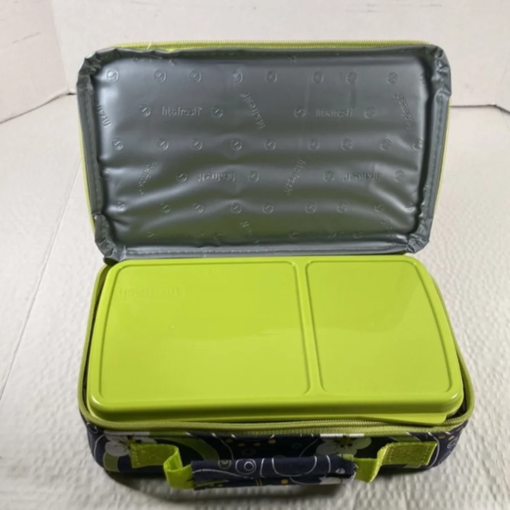 Fit & Fresh Bento Box in Floral Geo Print